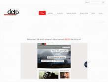 Tablet Screenshot of dctp.de